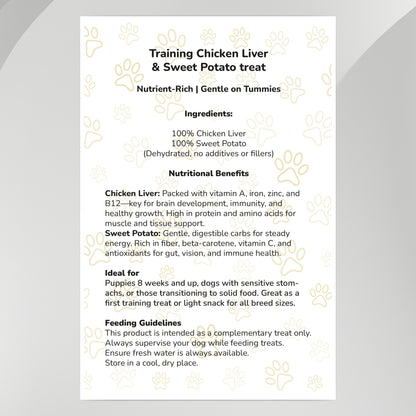 Training Chicken Liver Bites