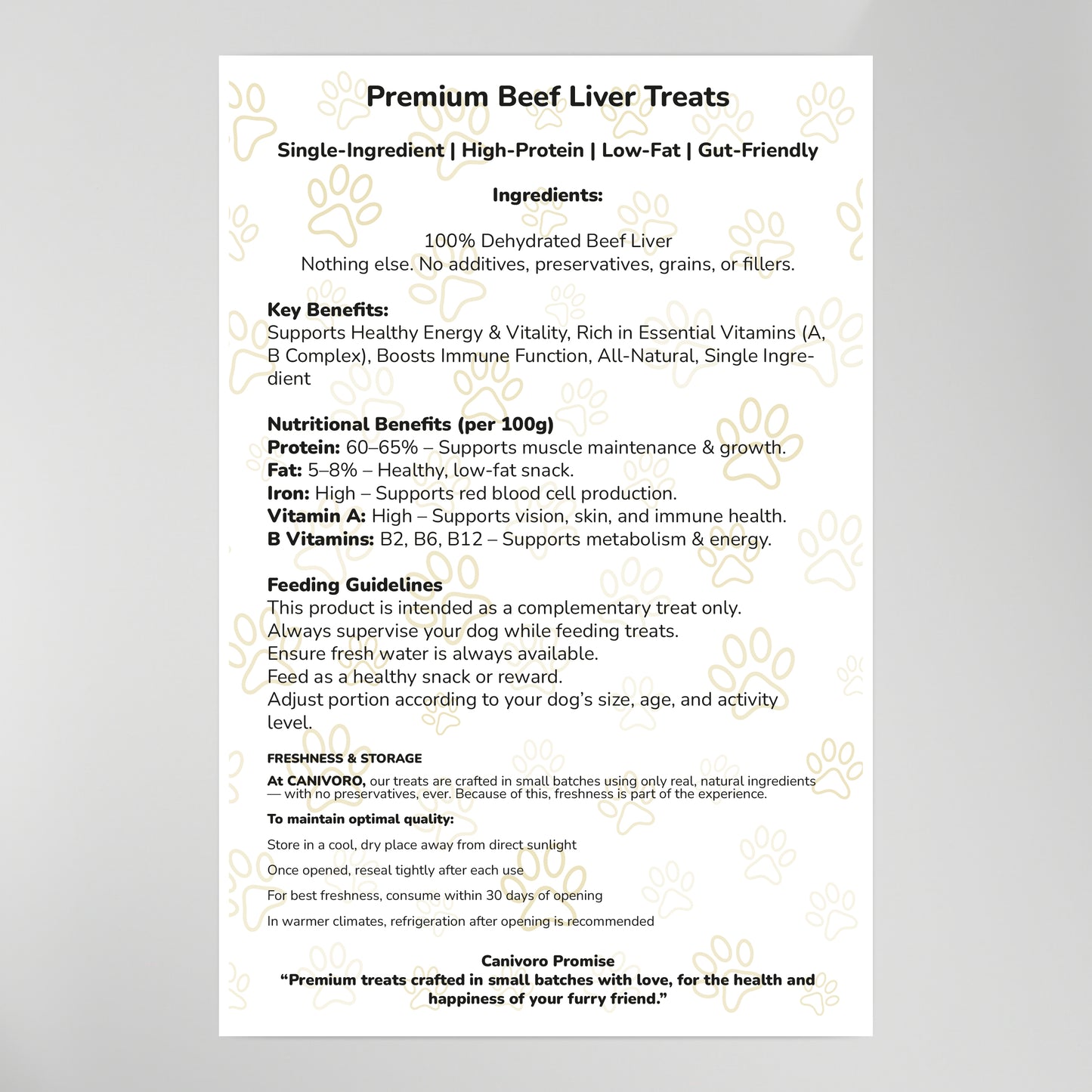 Beef Liver Treats (Grass Fed)