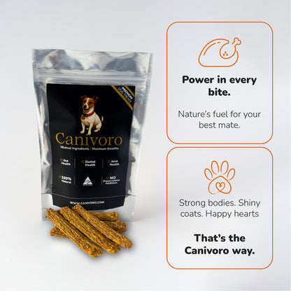 Dehydrated Chicken Sticks Superfoods